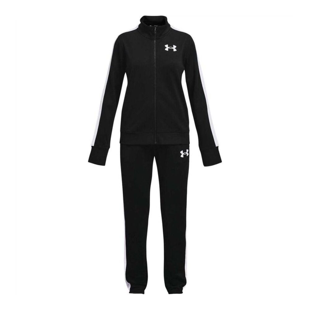 Under Armour Girls Knitted Tracksuit / Black